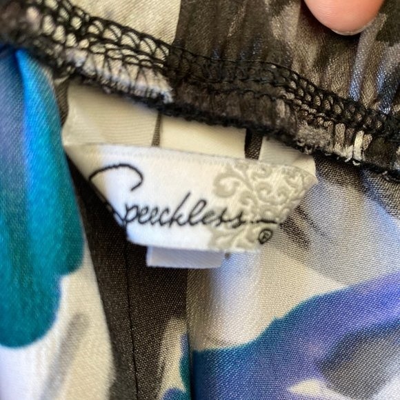 Speechless Blue Small Dress Satin Boning Strapless Wrap Ruched Cocktail Mini - Picture 7 of 10